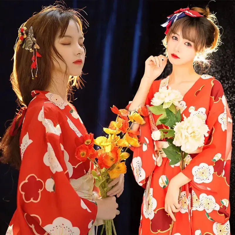 Yukata Rot