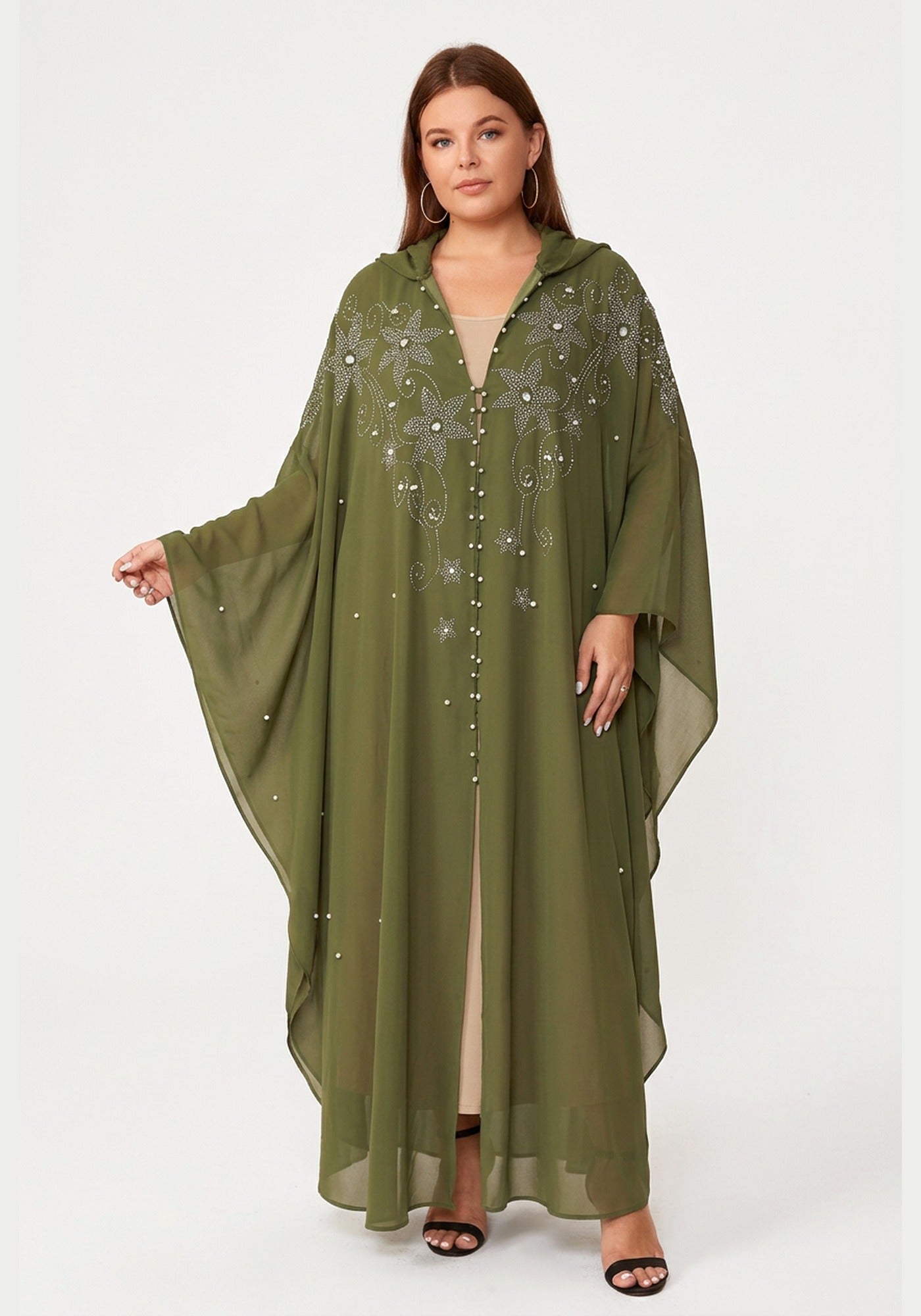 Abaya Kimono Glitzer