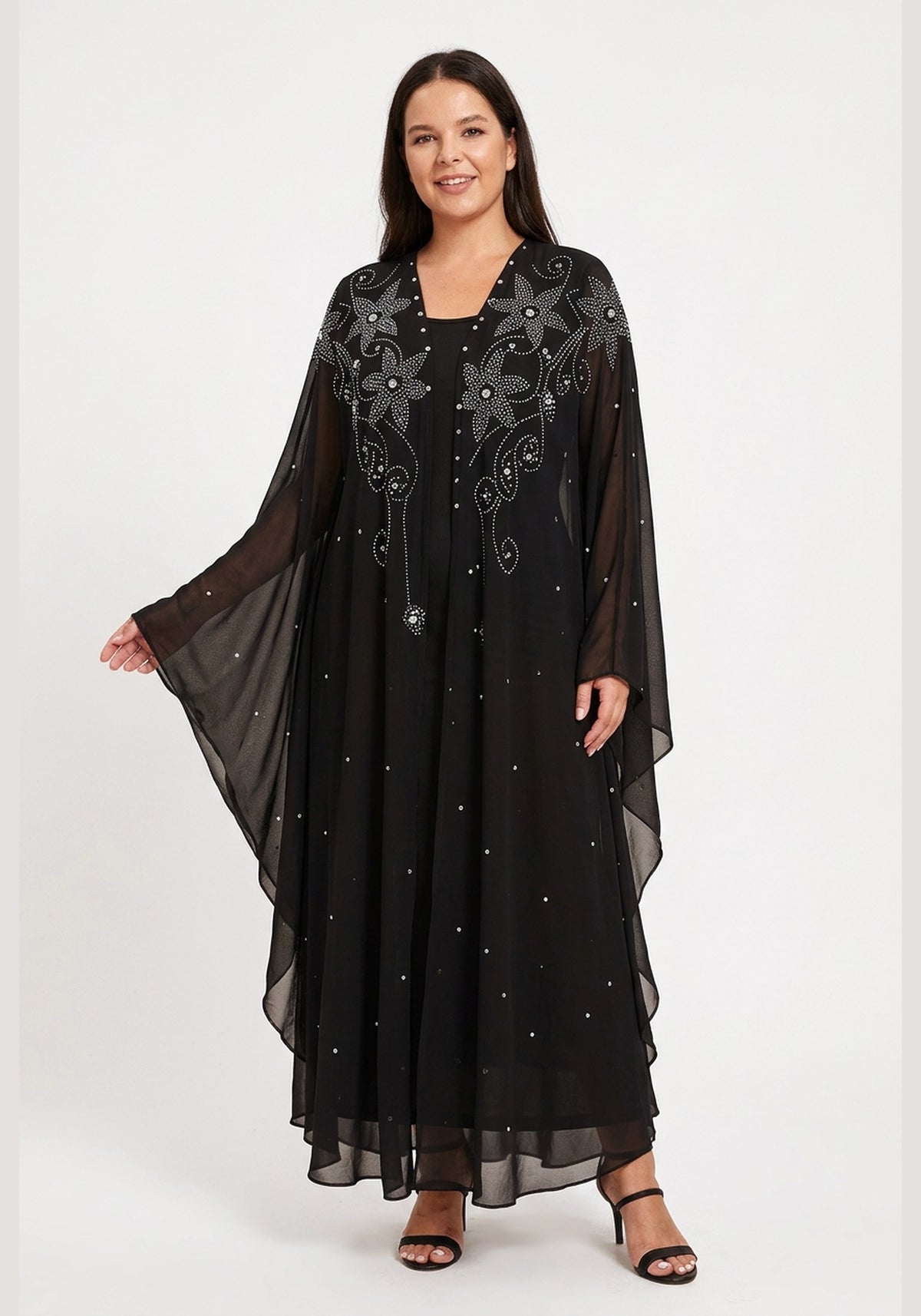 Abaya Kimono Glitzer