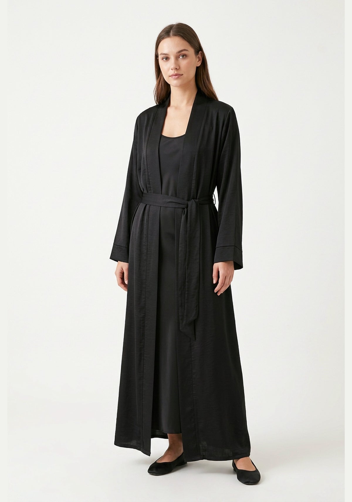 Abaya Kimono Satin