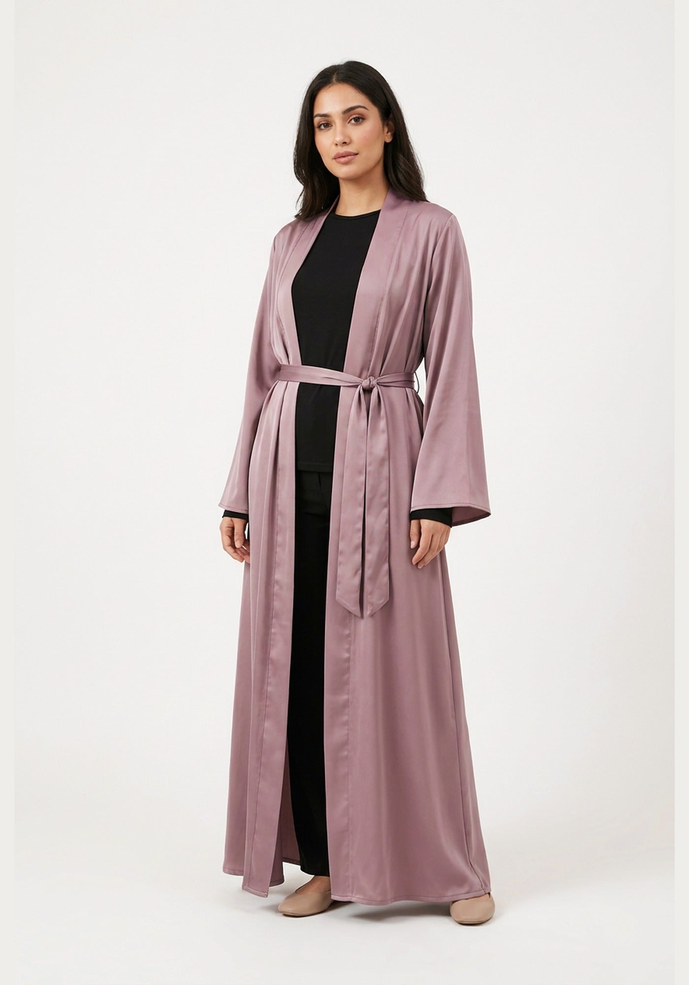 Abaya Kimono Satin