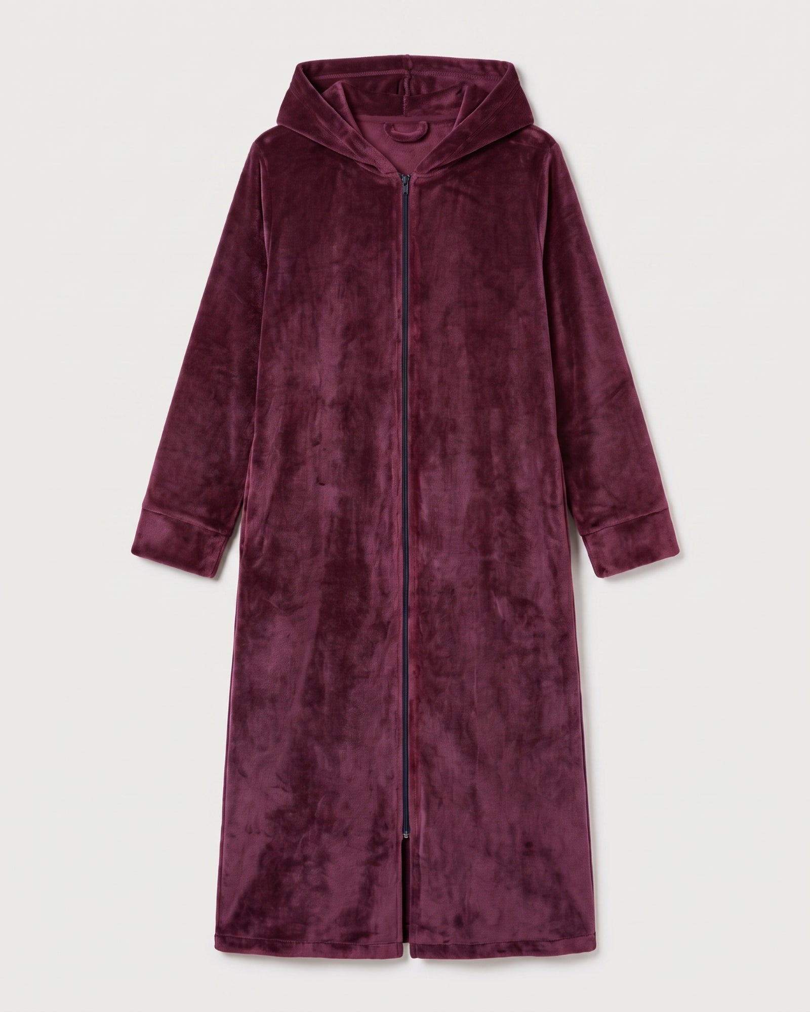 Bademantel Bordeaux Damen