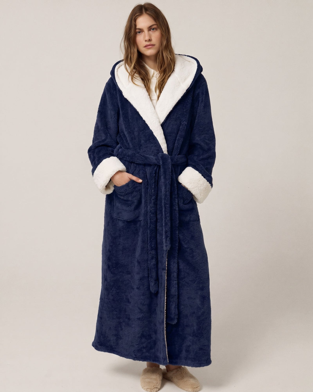 Bademantel Damen Flauschig