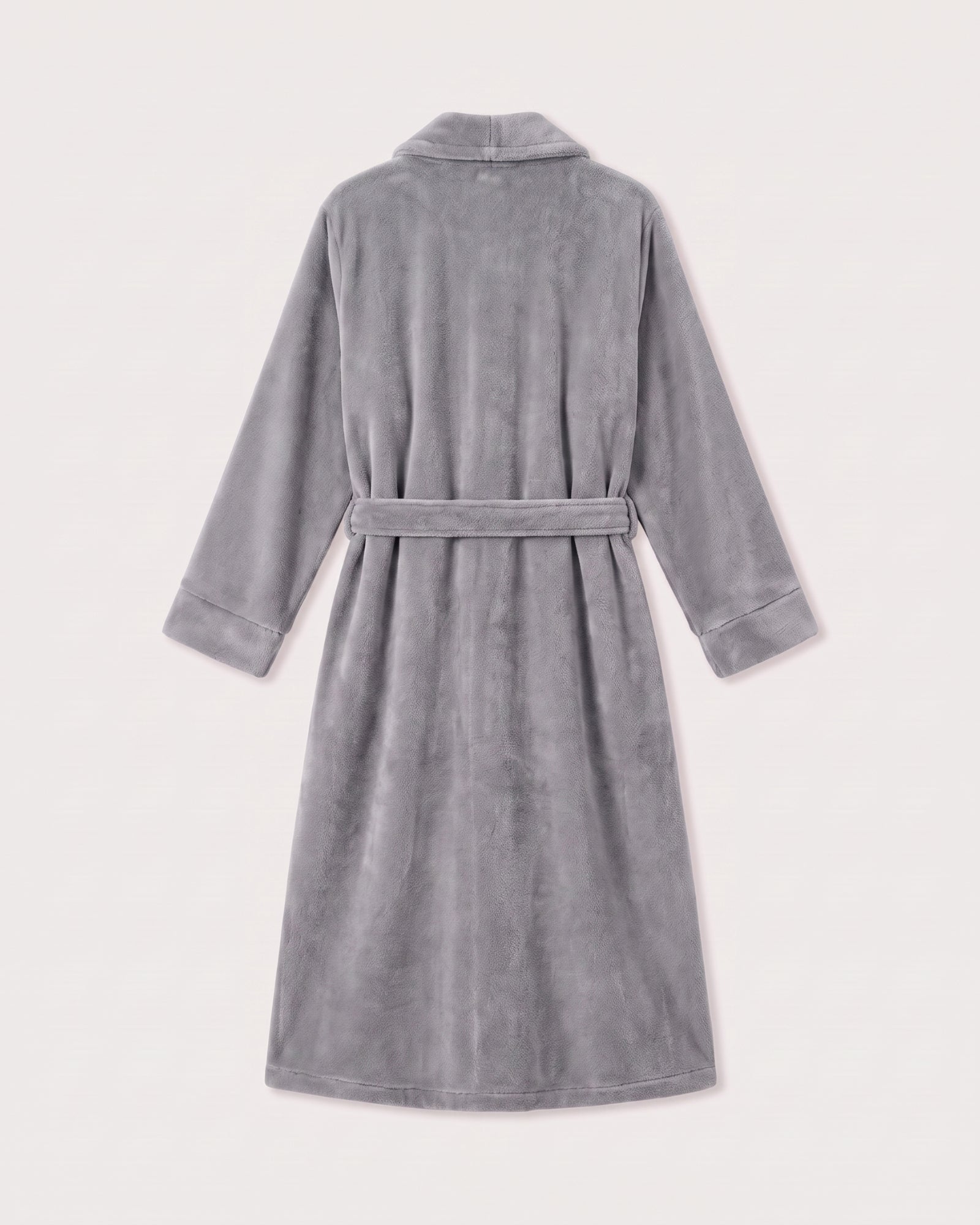 Bademantel Damen Grau