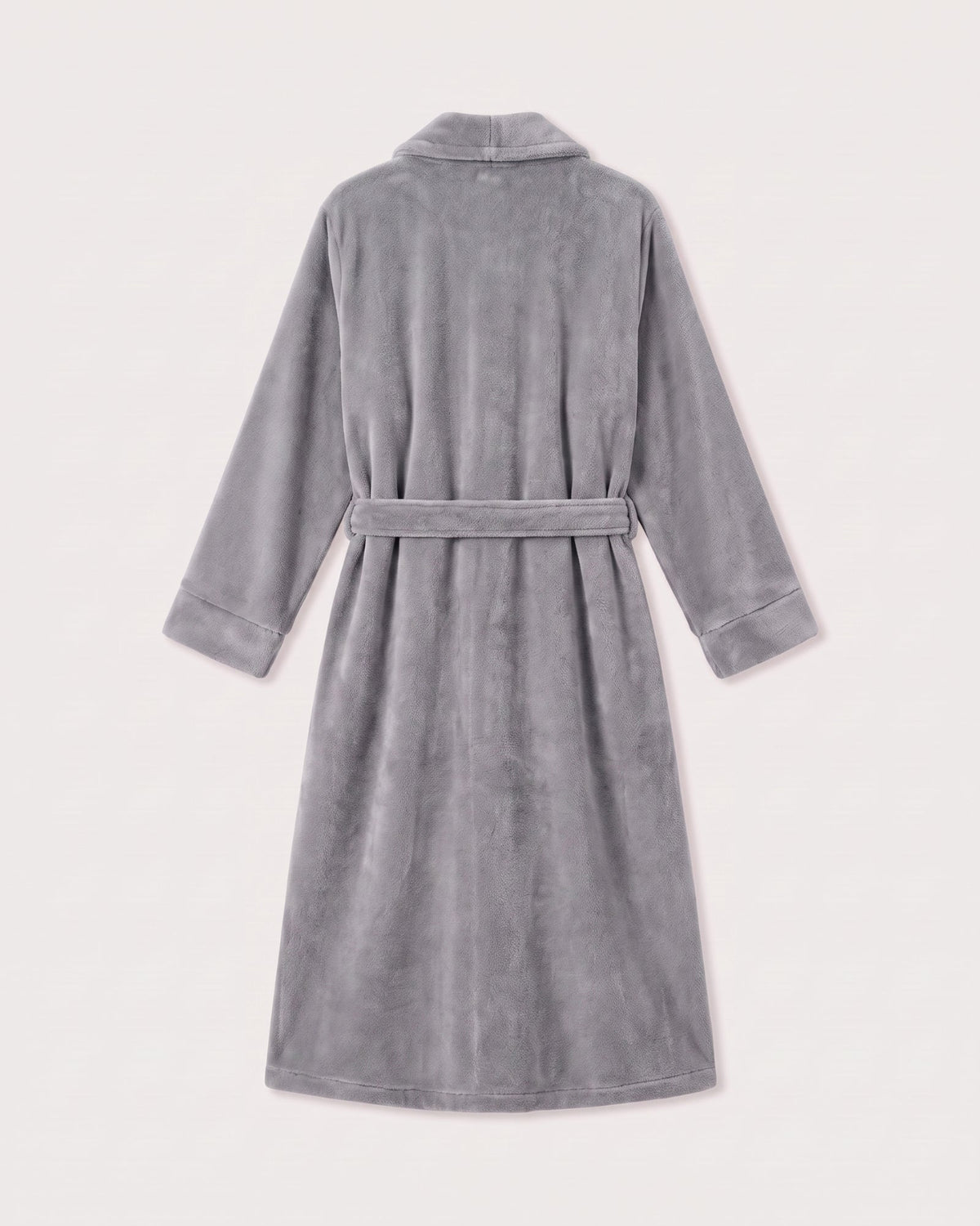 Bademantel Damen Grau