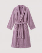 Bademantel Damen Lila