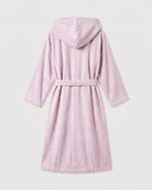 Bademantel Damen Rosa mit Kapuze
