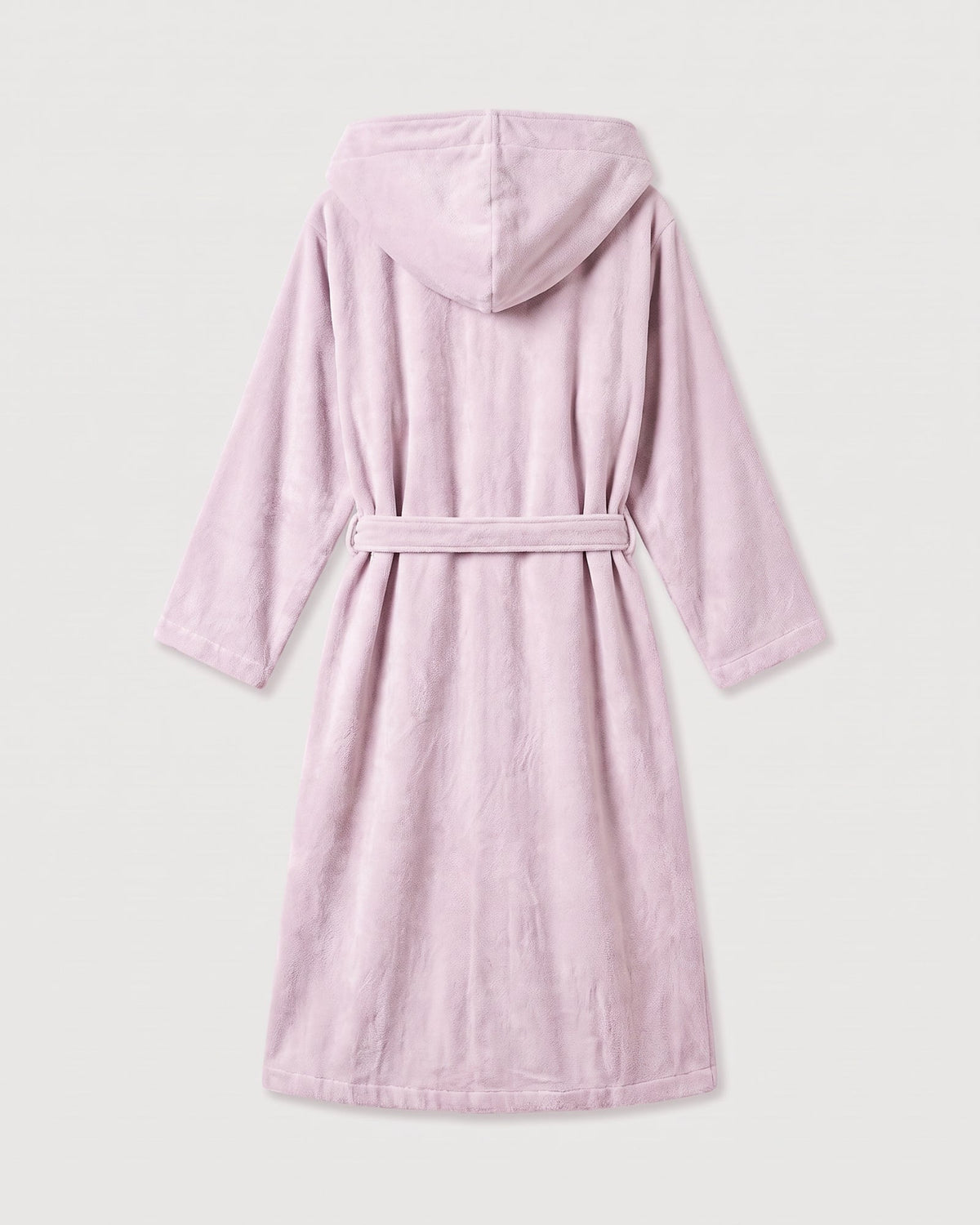Bademantel Damen Rosa mit Kapuze