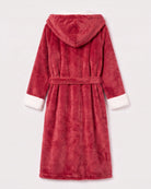 Bademantel Damen Rot