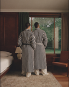 Bademantel Gestreift Herren