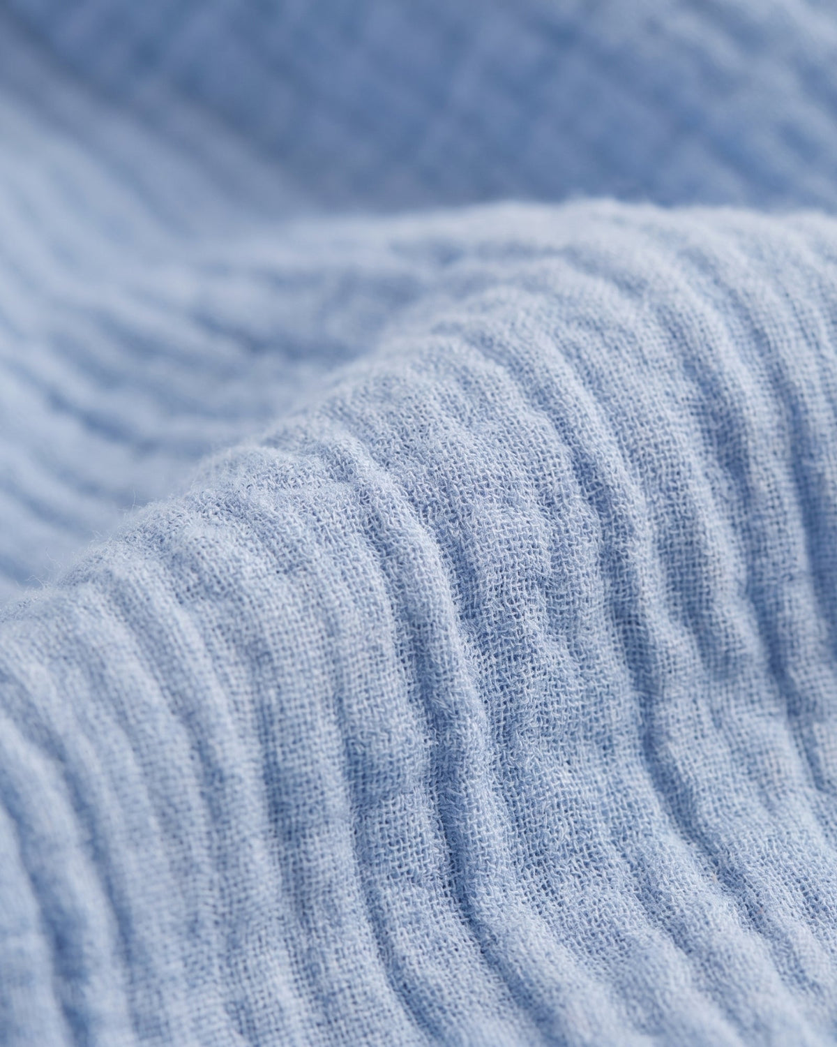 Bademantel Hellblau