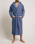 Bademantel Herren Lang