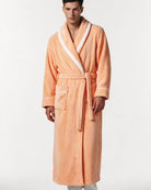 Bademantel Herren Orange