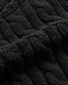 Bademantel Herren Schwarz