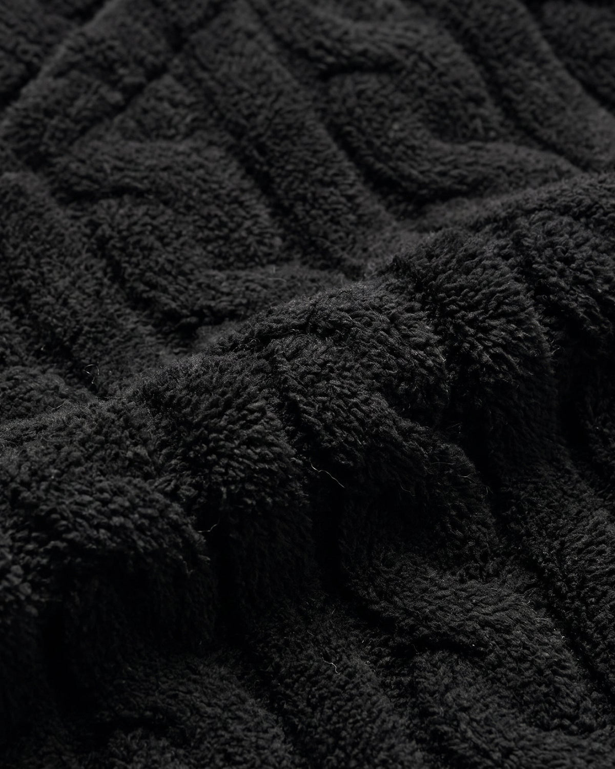 Bademantel Herren Schwarz