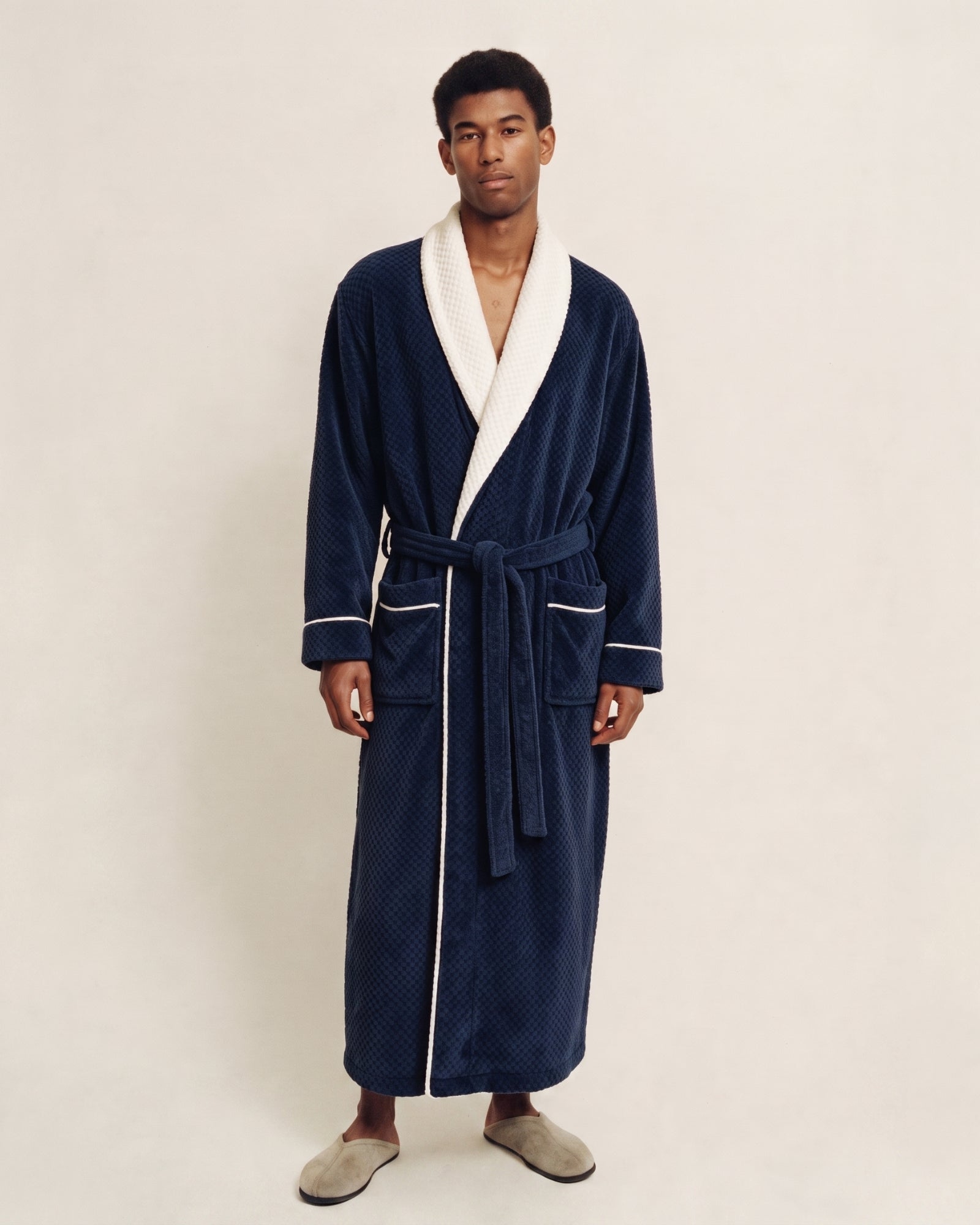 Bademantel Herren Winter