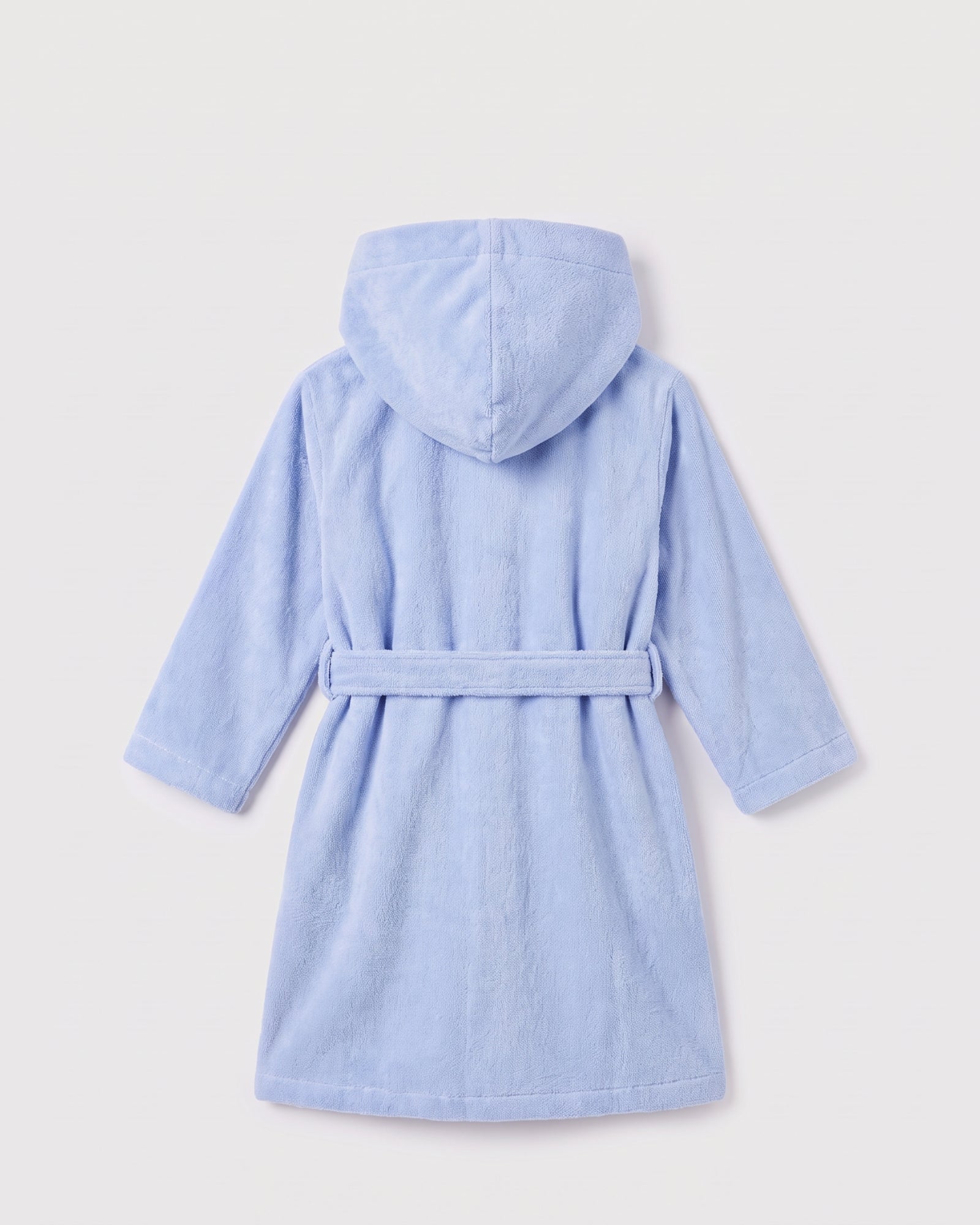 Bademantel Kinder Blau