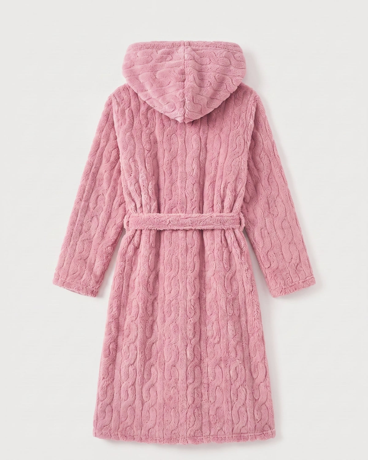 Bademantel Rosa Flauschig