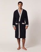 Bademantel Waffelpique Herren