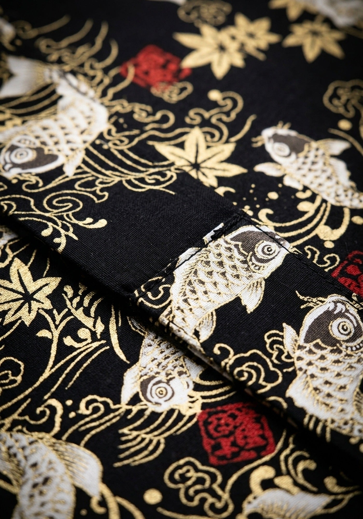 Bindegürtel Schwarz Stoff