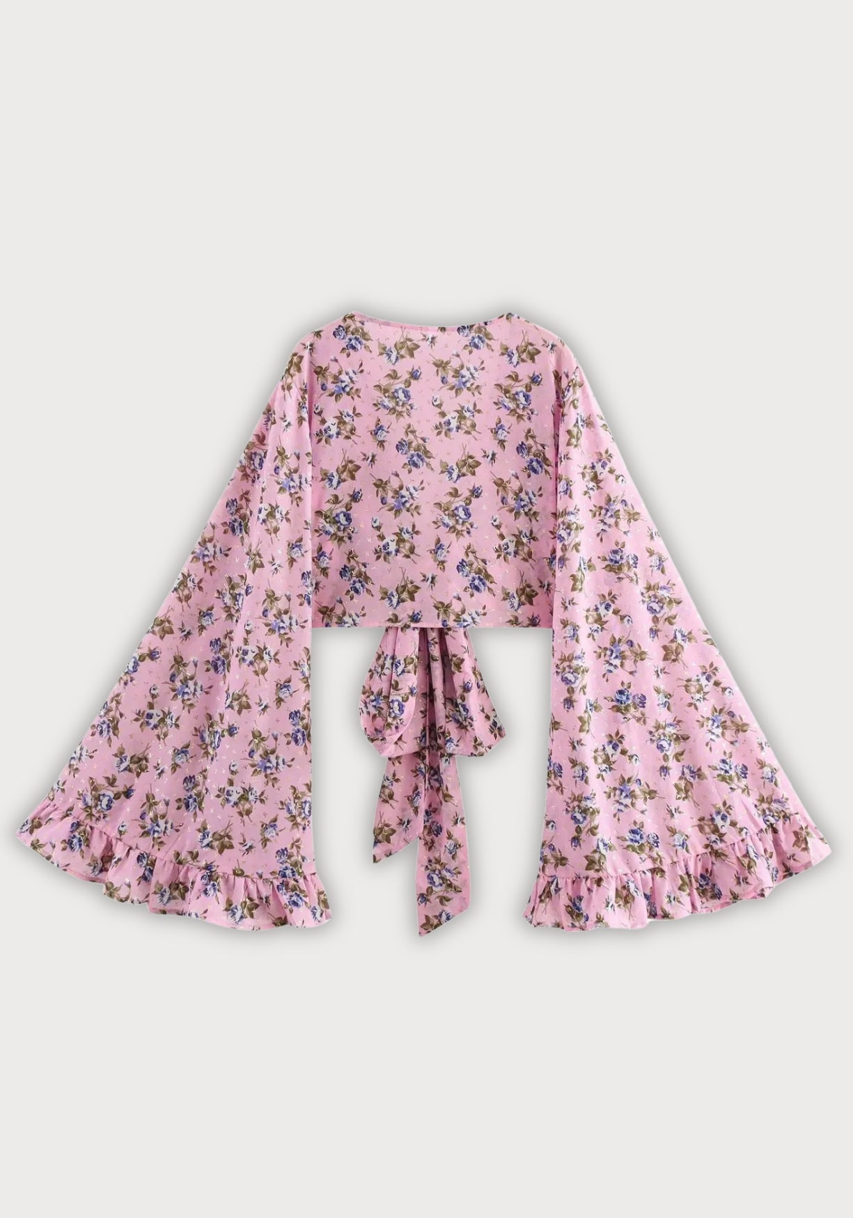 Bluse mit Kimonoärmel