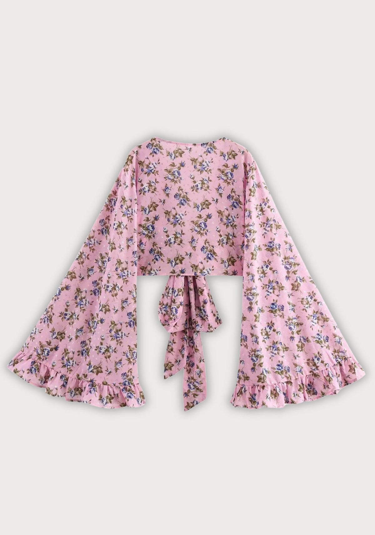 Bluse mit Kimonoärmel