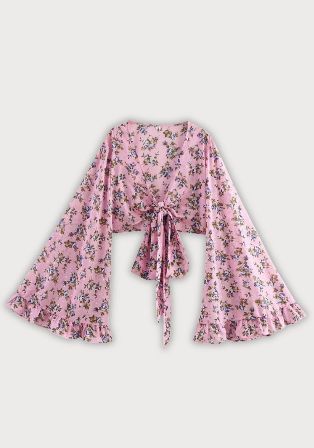 Bluse mit Kimonoärmel
