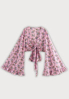 Bluse mit Kimonoärmel
