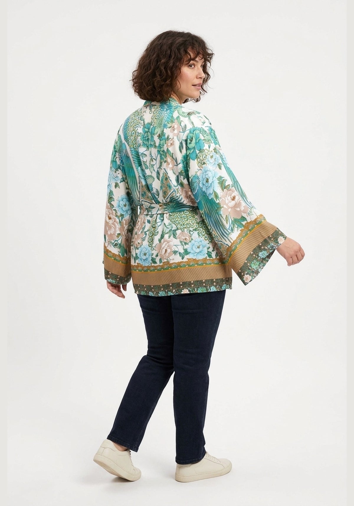 Blusen Kimono Kurz