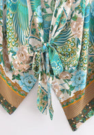 Blusen Kimono Kurz