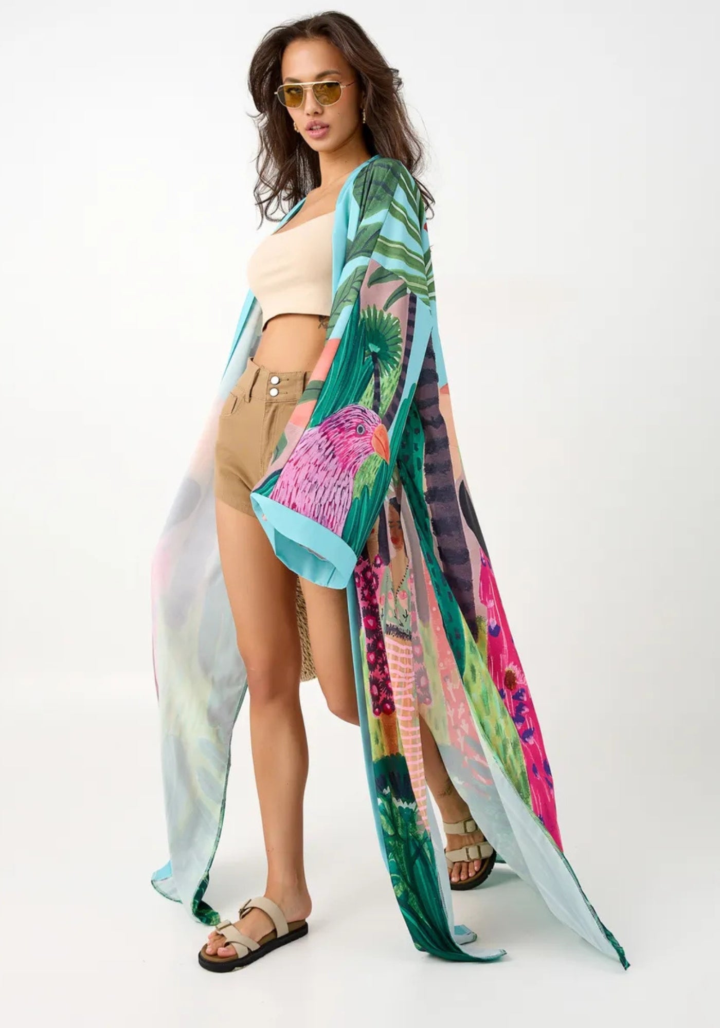 Bodenlanger Kimono