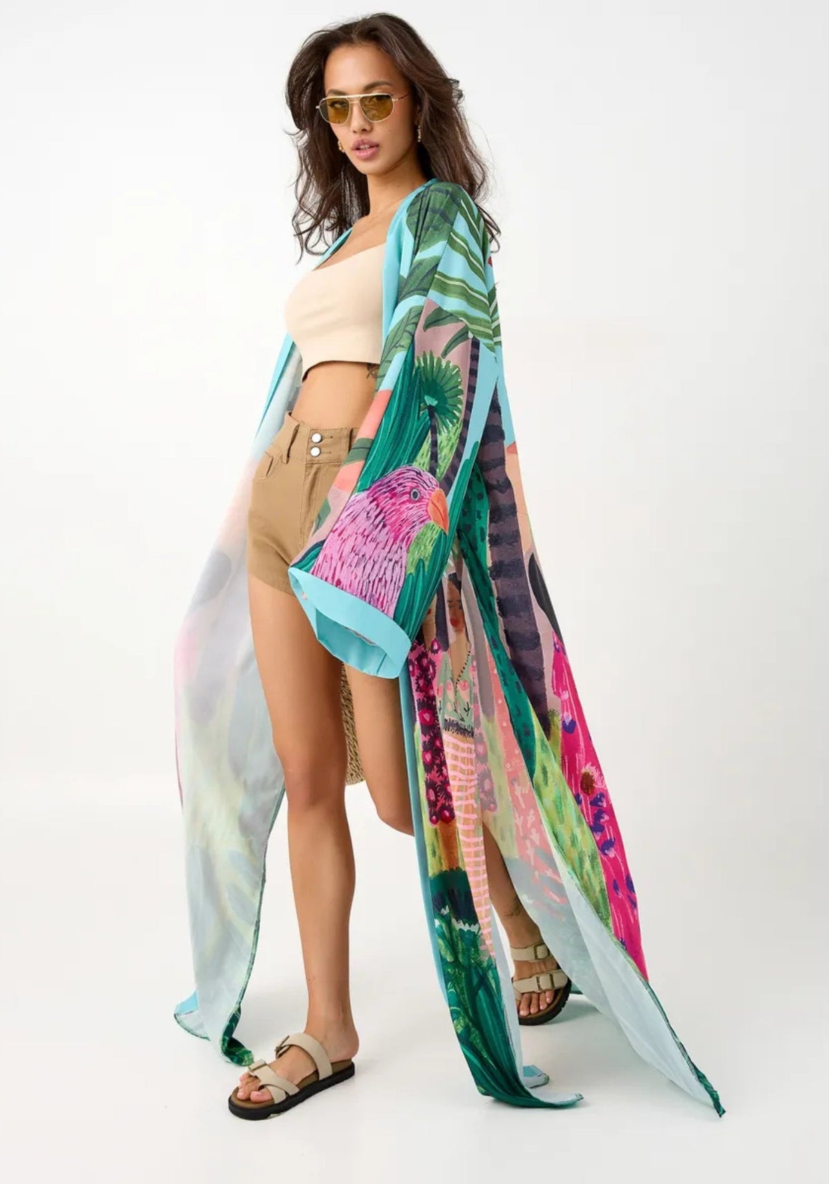 Bodenlanger Kimono