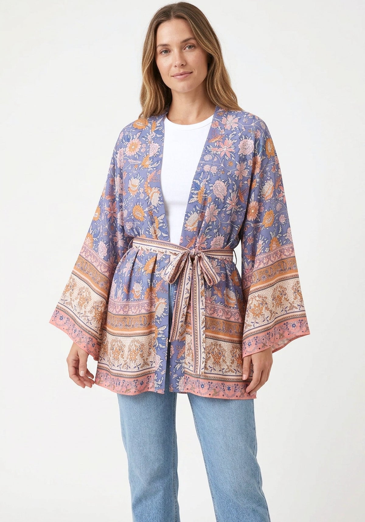 Boho Kimono Kurz