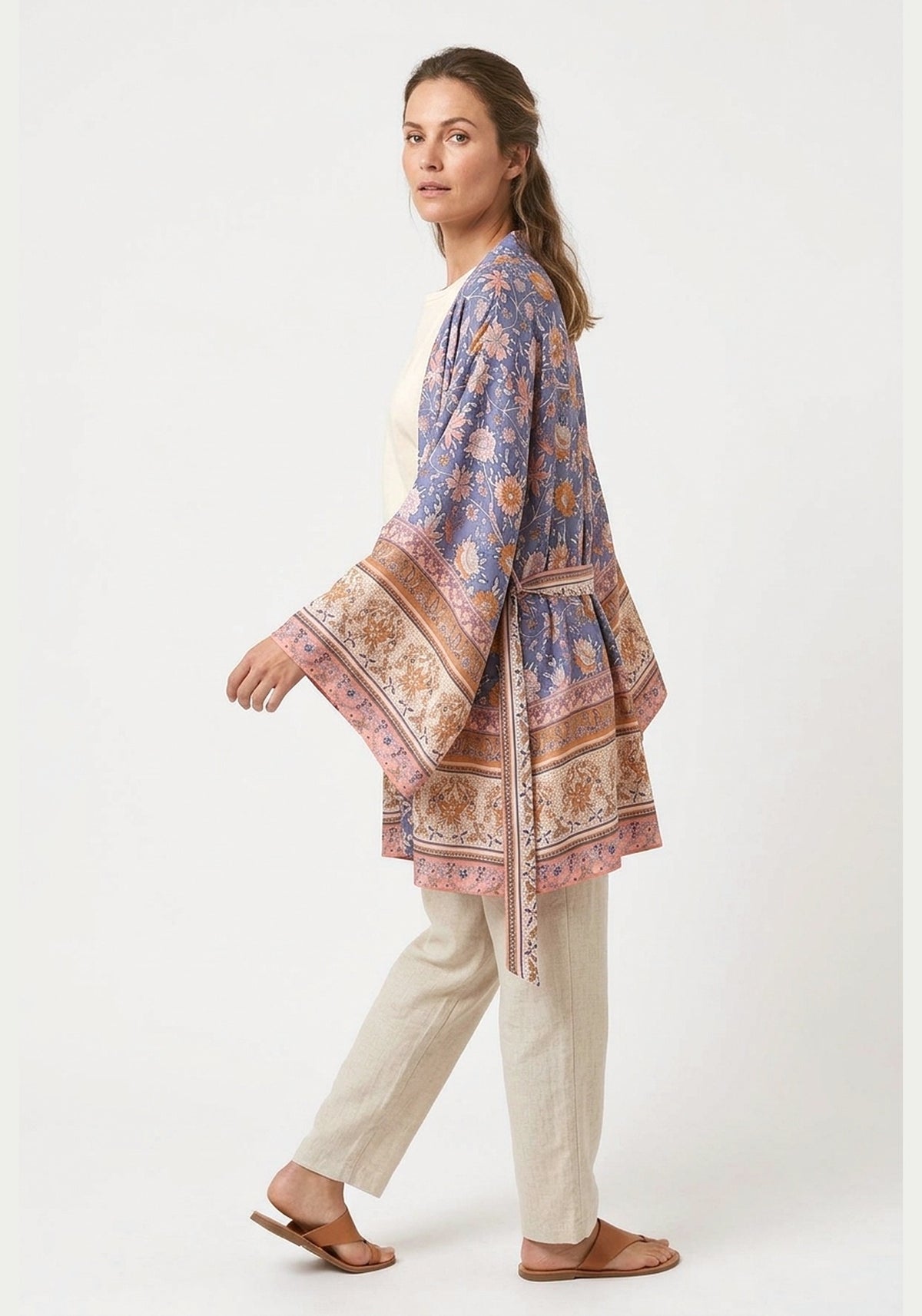 Boho Kimono Kurz