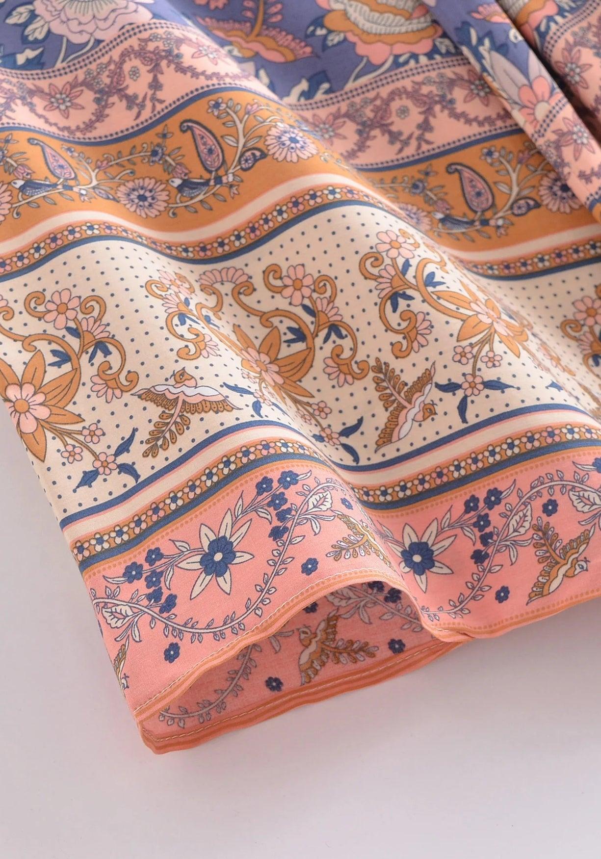 Boho Kimono Kurz