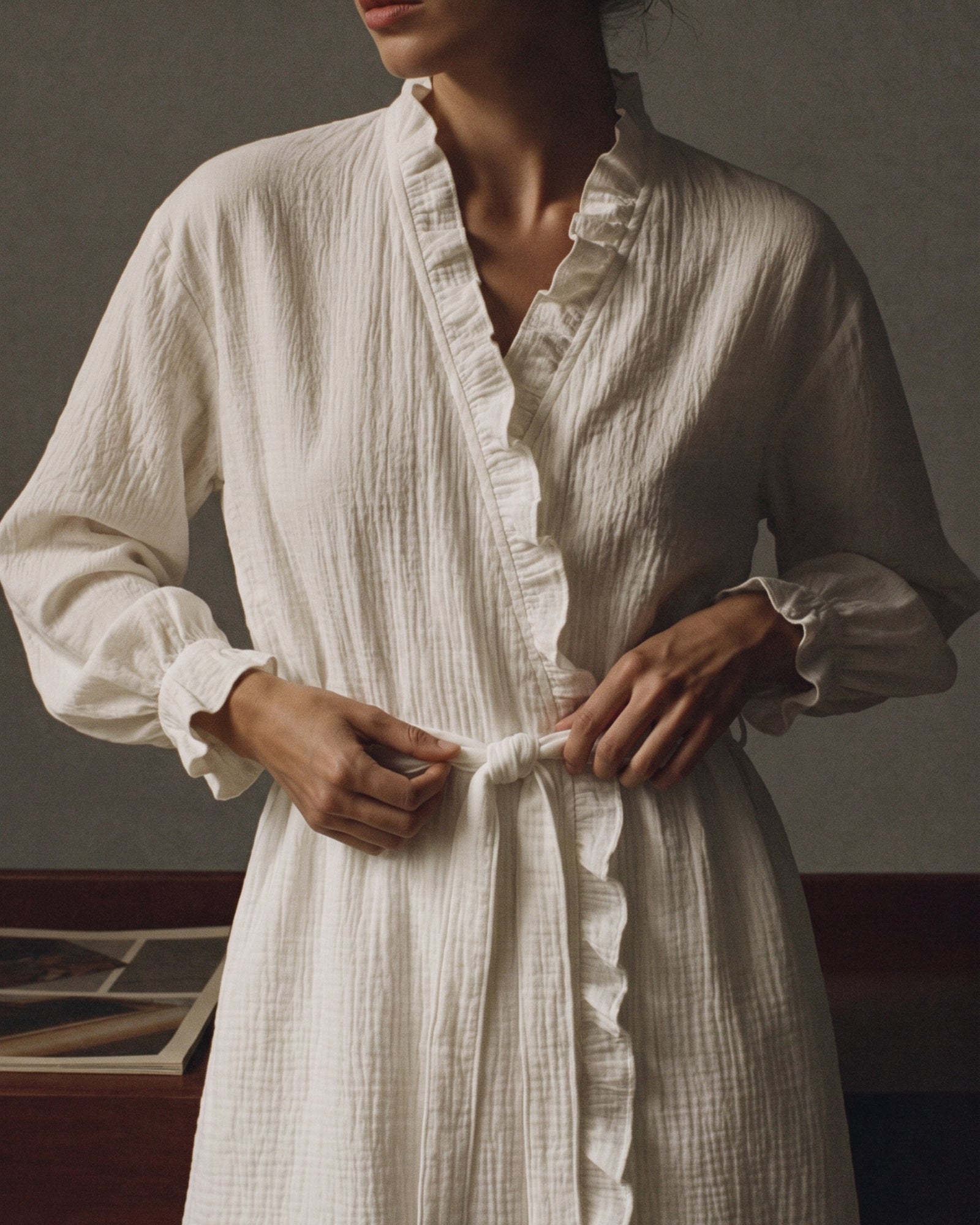 Braut Kimono Lang