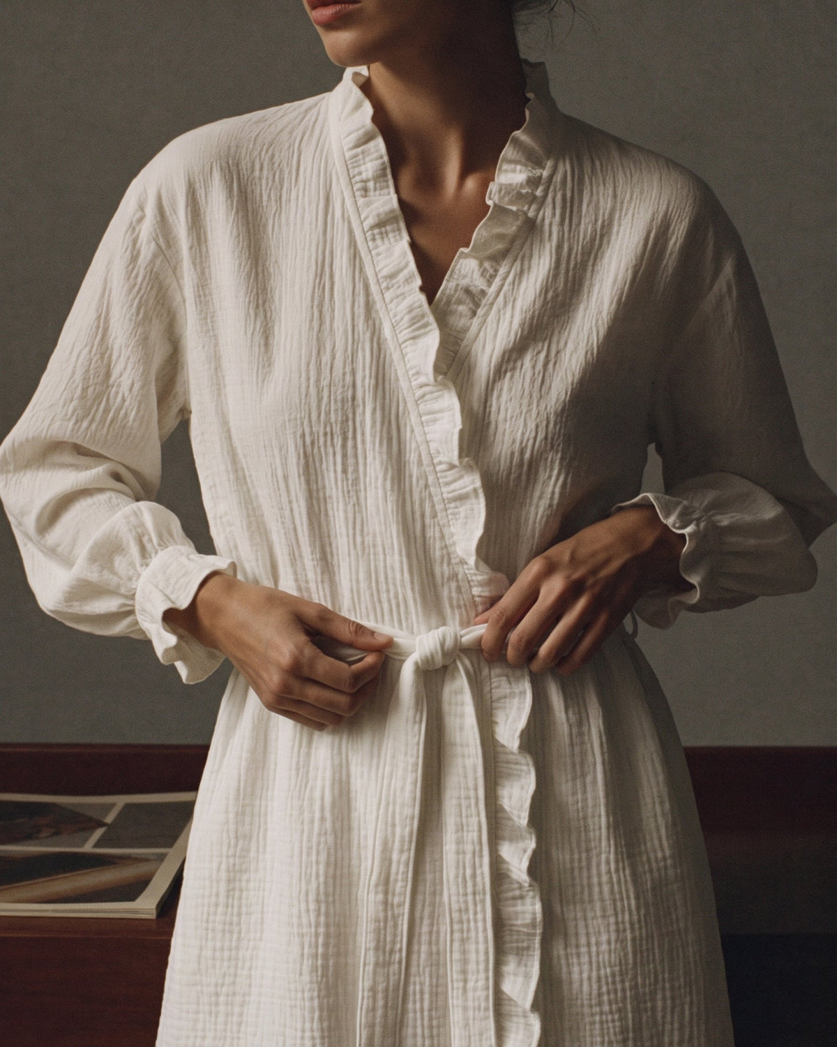 Braut Kimono Lang