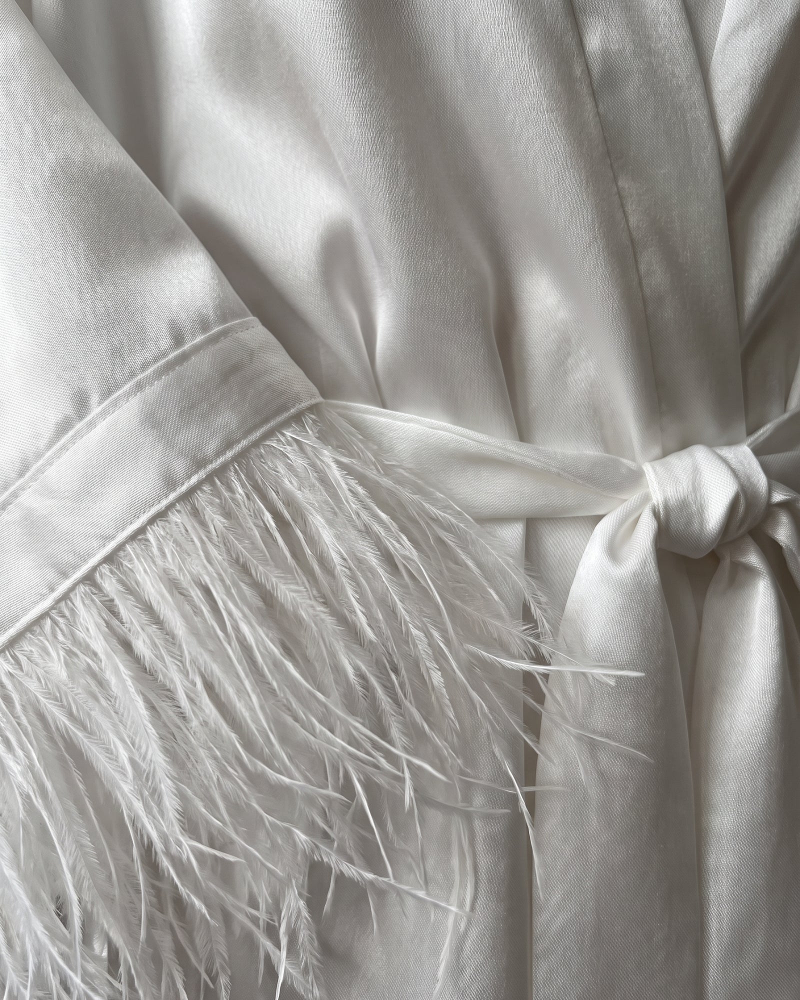 Braut Kimono Weiß