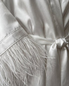 Braut Kimono Weiß