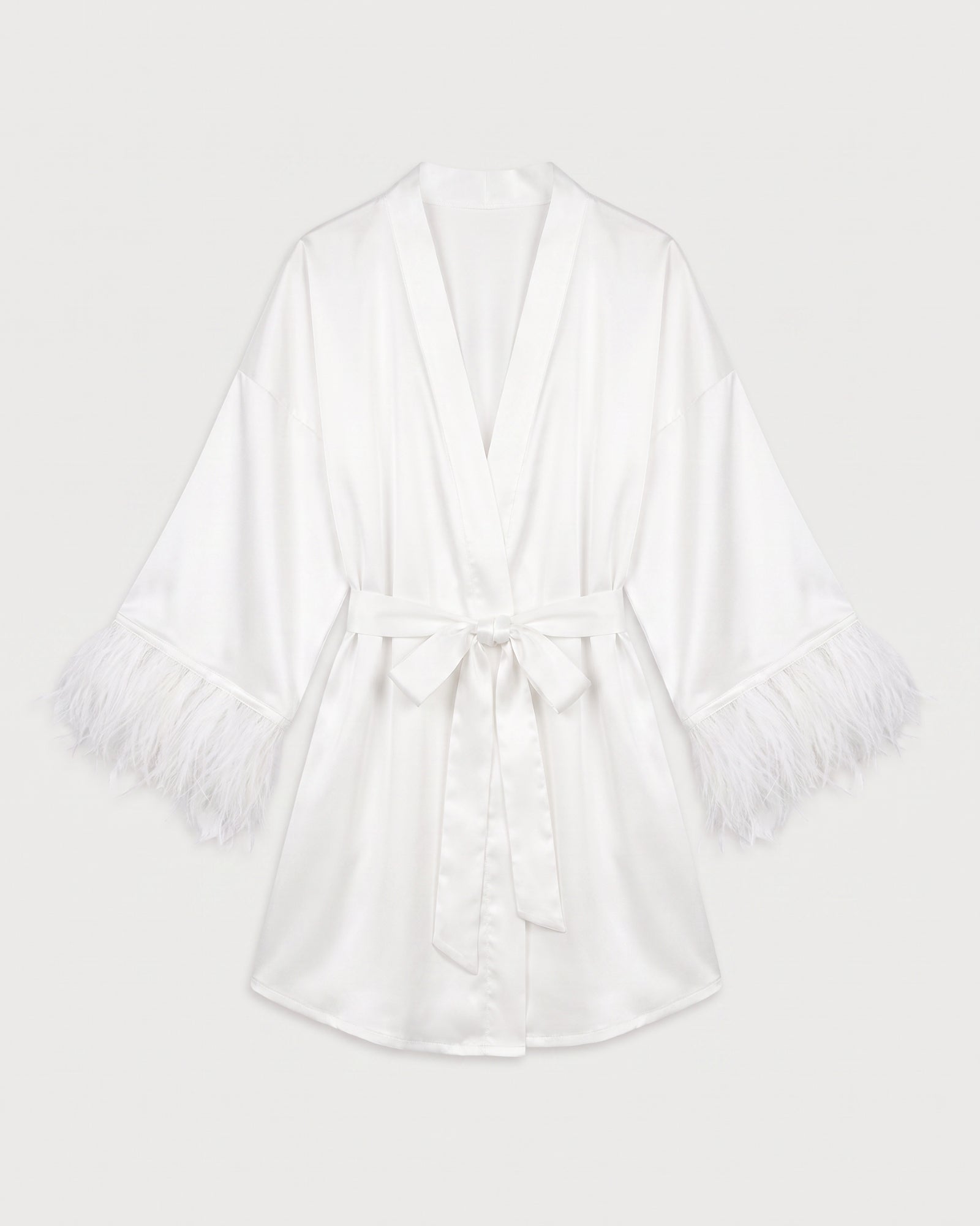Braut Kimono Weiß