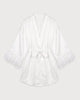 Braut Kimono Weiß