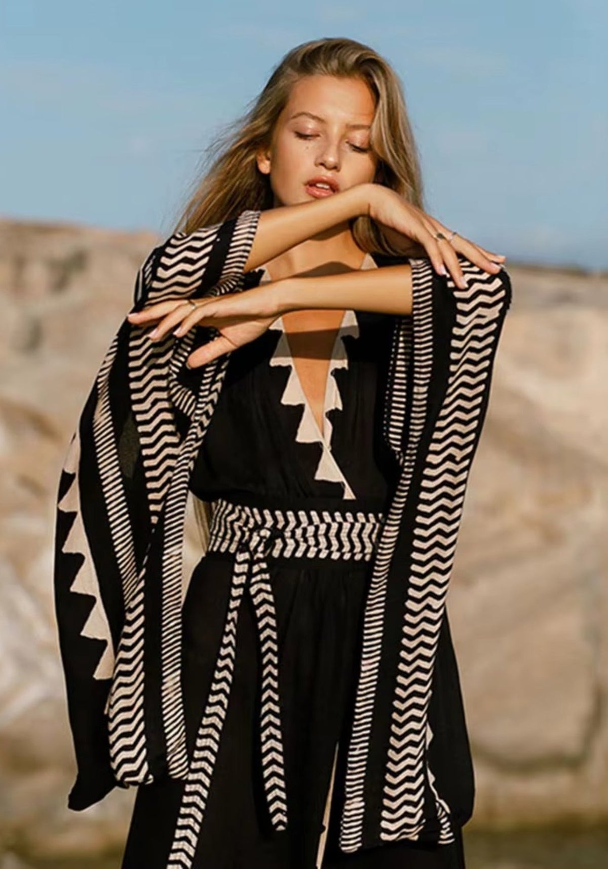 Chiffon Kimono