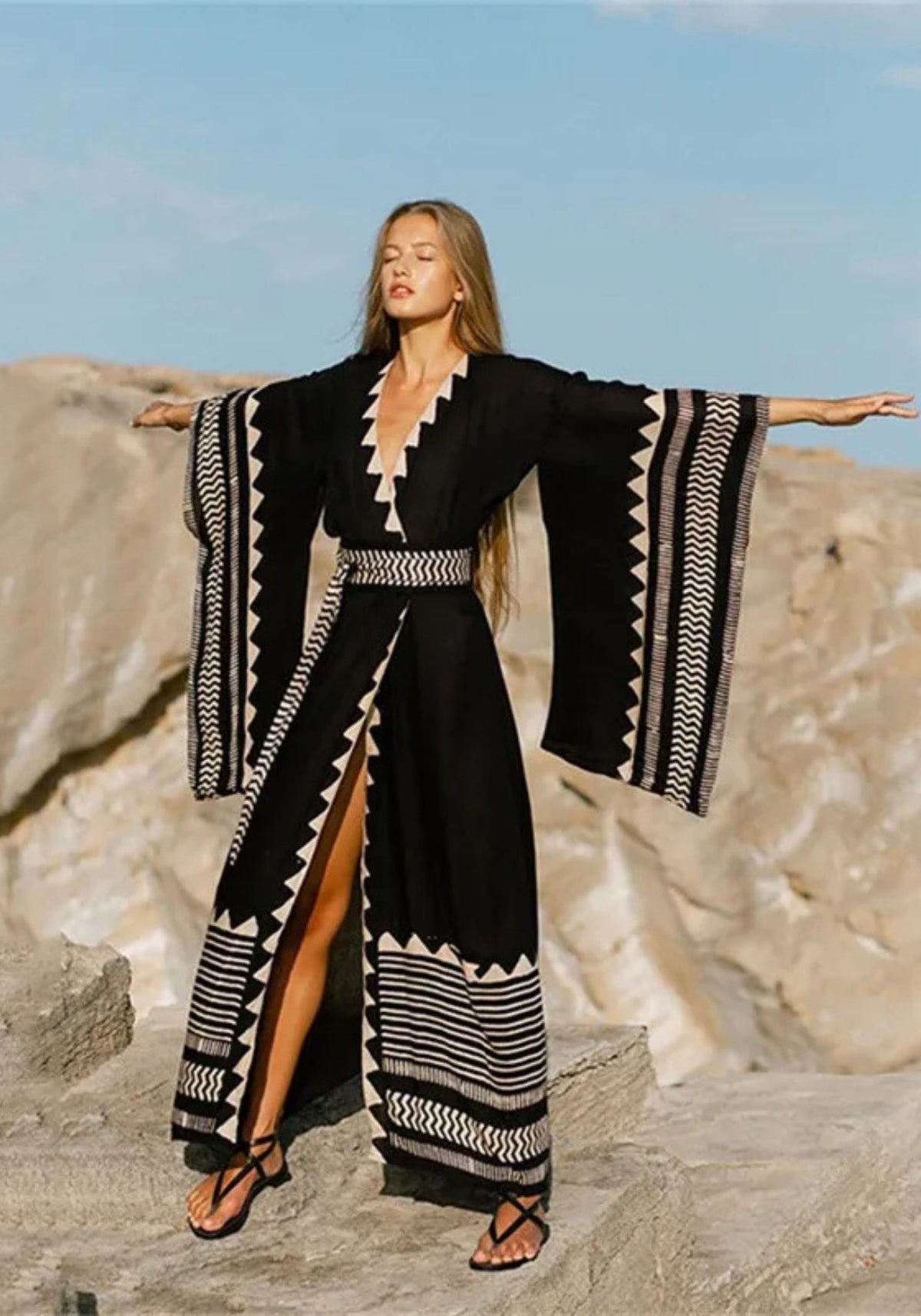 Chiffon Kimono