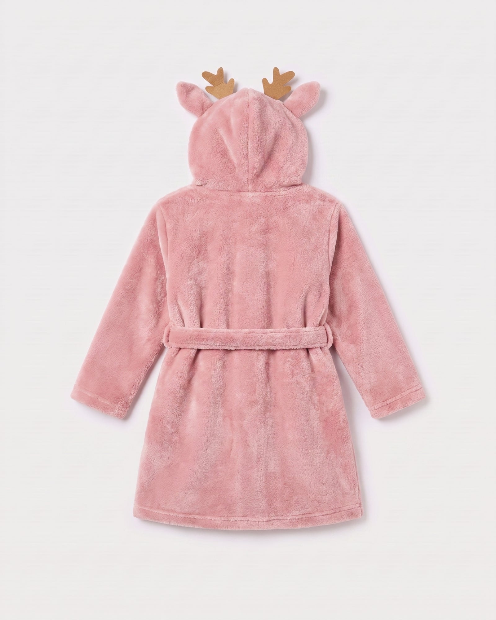 Flauschiger Kinderbademantel