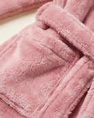 Flauschiger Kinderbademantel