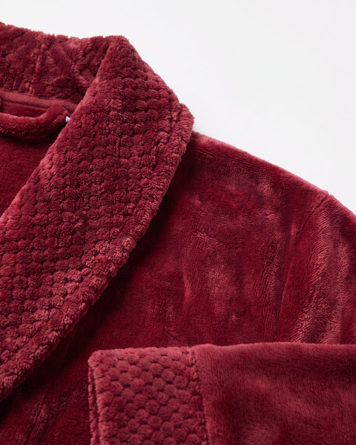 Fleece Bademantel Herren