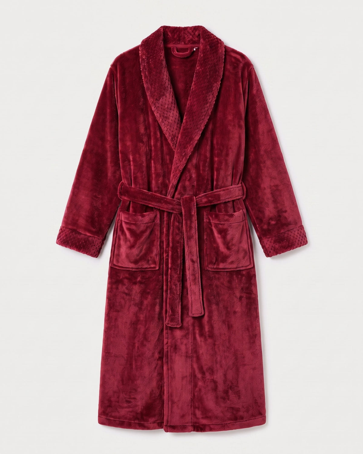 Fleece Bademantel Herren