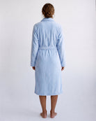 Fleece Morgenmantel Damen Lang