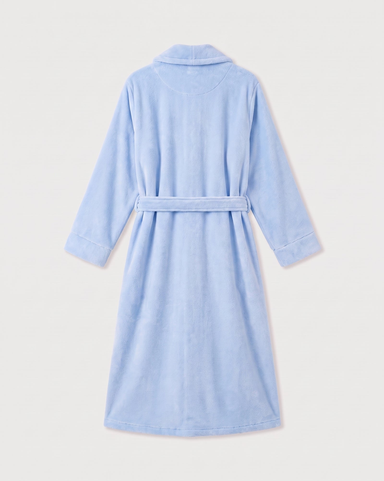 Fleece Morgenmantel Damen Lang