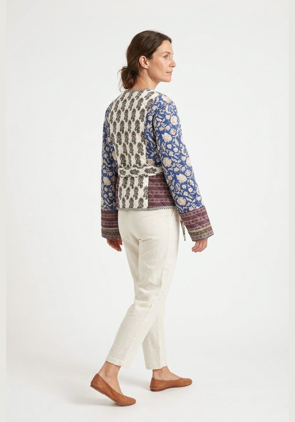 Gesteppter Kimono